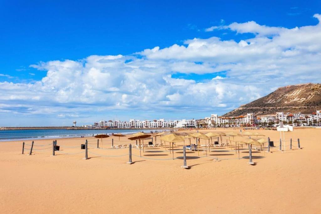 Appartement De Luxe ,Piscine,Parking,Terrasse Agadir Zewnętrze zdjęcie